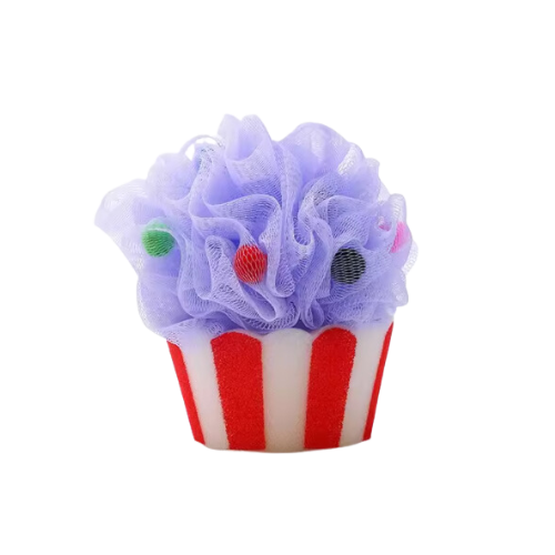 Purple Cupcake Sponge