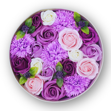 Lavender Rose Soap Bouquet