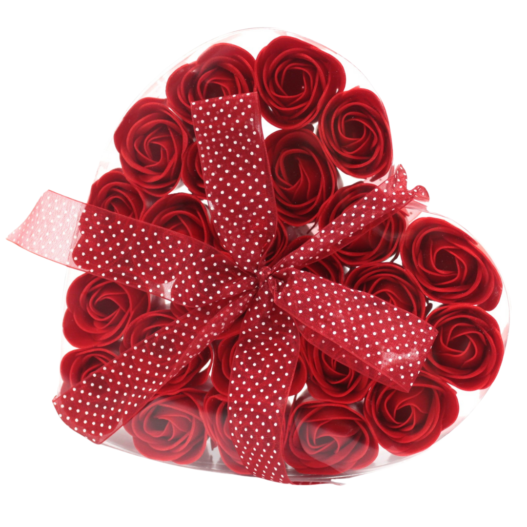 Red Soap Roses (24 Roses)