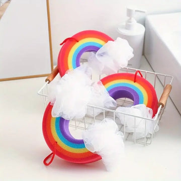 Rainbow Bath Sponge